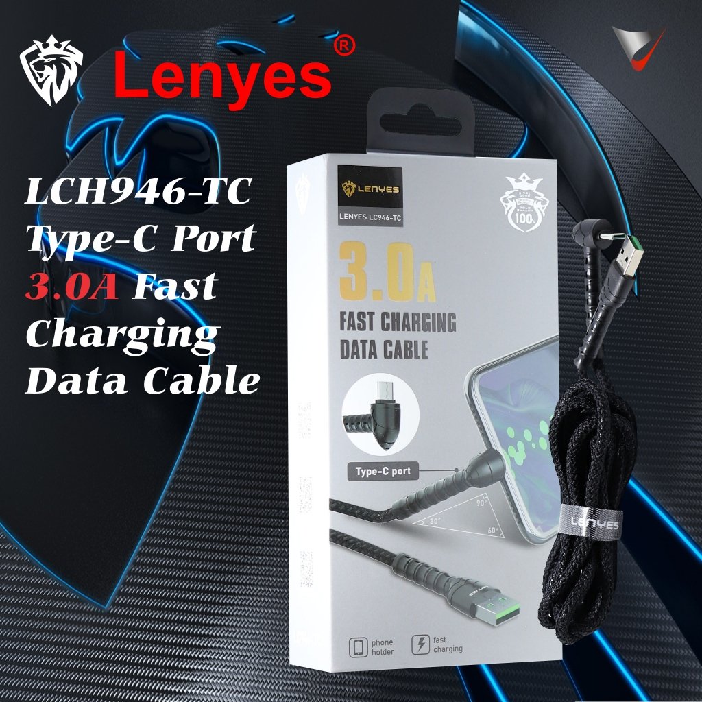 DATA Cable LENYES LC-946 IPHONE 3.0A FAST Charge LC946