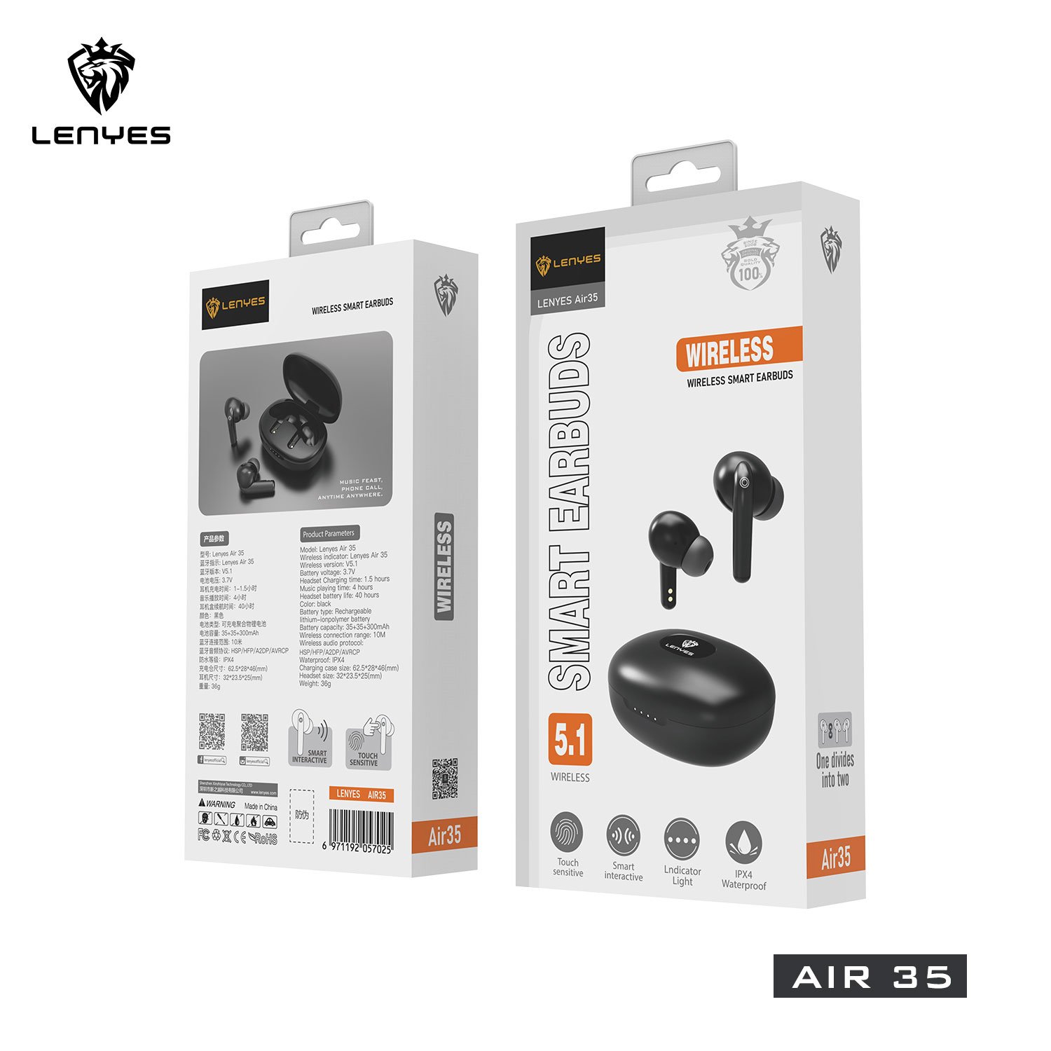 Lenyes AIR 35 Wireless Headset