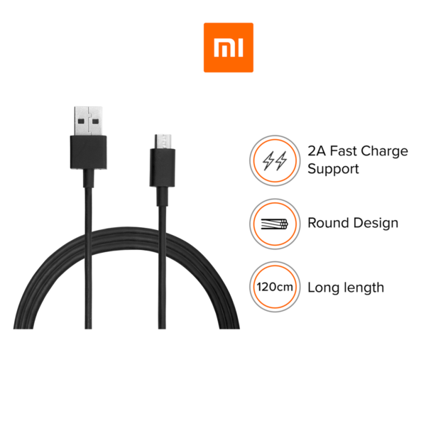 Xiaomi Micro USB Cable Fast Charging 120cm